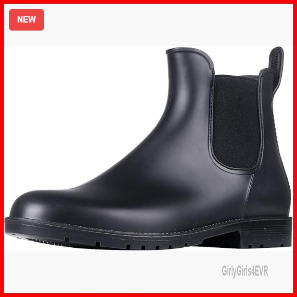 Waterproof Chelsea Rain Boots Ankle Boots Non-Slip Outdoor Footwear
